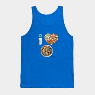 I LOVE CEREAL Tank Top